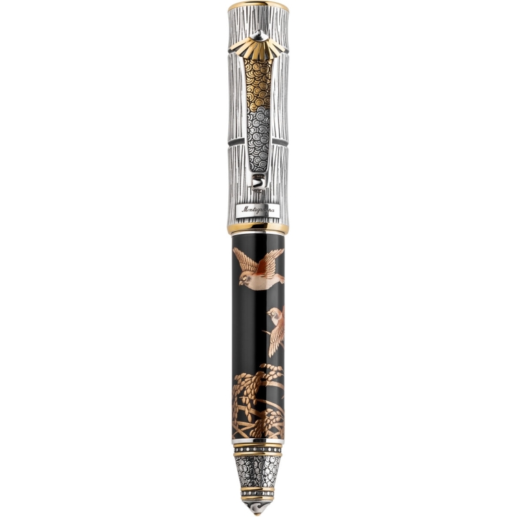 Kitcho Sparrow Plniace pero čierne MONTEGRAPPA - 2