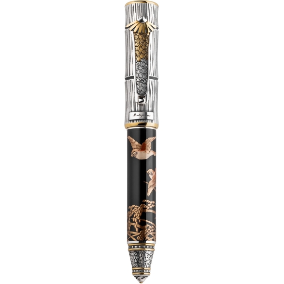 Kitcho Sparrow Plniace pero čierne MONTEGRAPPA - 2