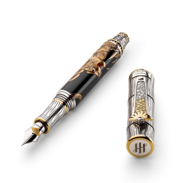 Kitcho Tiger Fountain pen black MONTEGRAPPA - 6