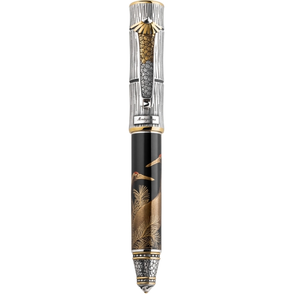 Kitcho Crane Fountain pen black MONTEGRAPPA - 2
