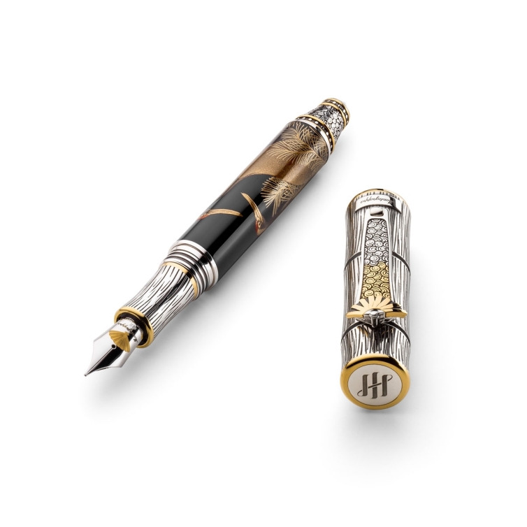 Kitcho Crane Plnicí pero černé MONTEGRAPPA - 6