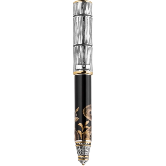 Kitcho Snake Füllfederhalter schwarz MONTEGRAPPA - 4