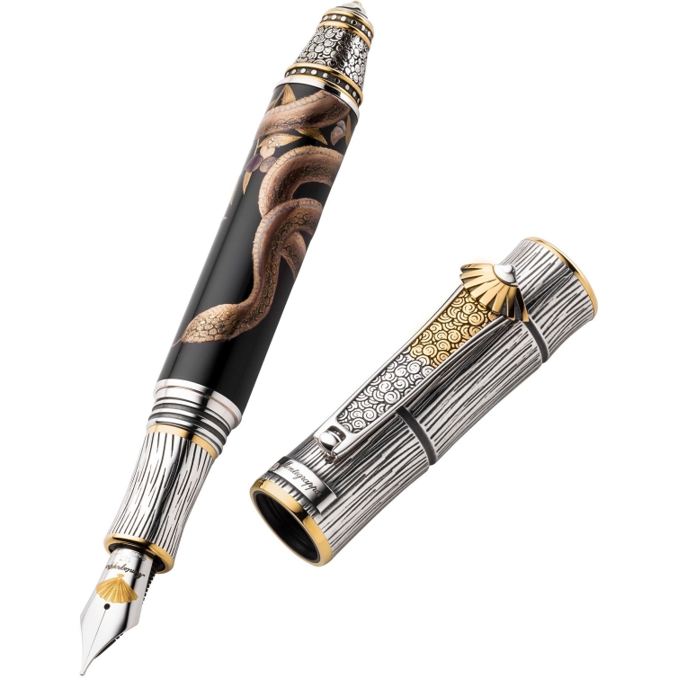 Kitcho Snake Plniace pero čierne MONTEGRAPPA - 2