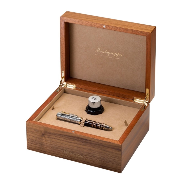 Kitcho Snake Plniace pero čierne MONTEGRAPPA - 7