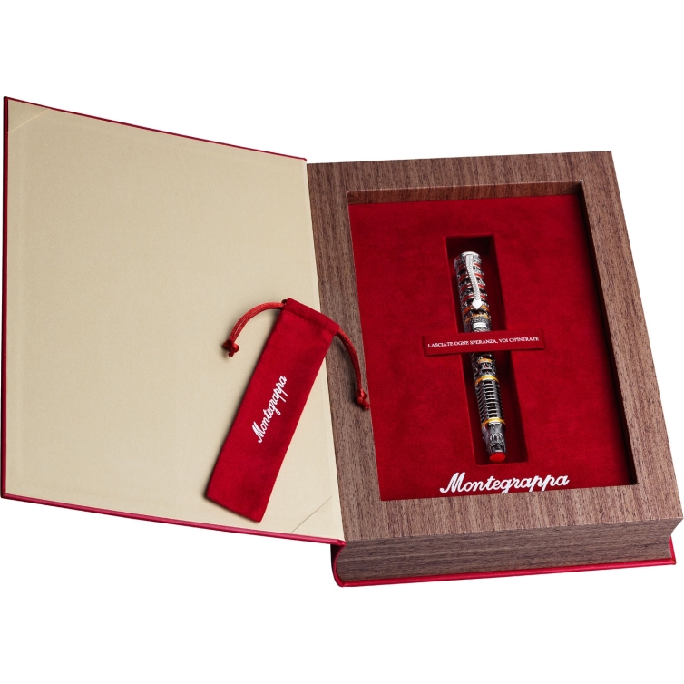 Dante Alighieri Inferno Fountain pen silver MONTEGRAPPA - 6
