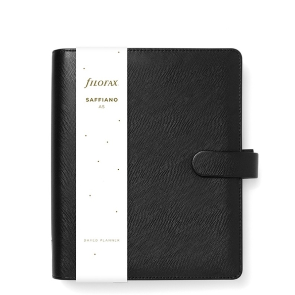 Saffiano diár A5 čierny FILOFAX - 4