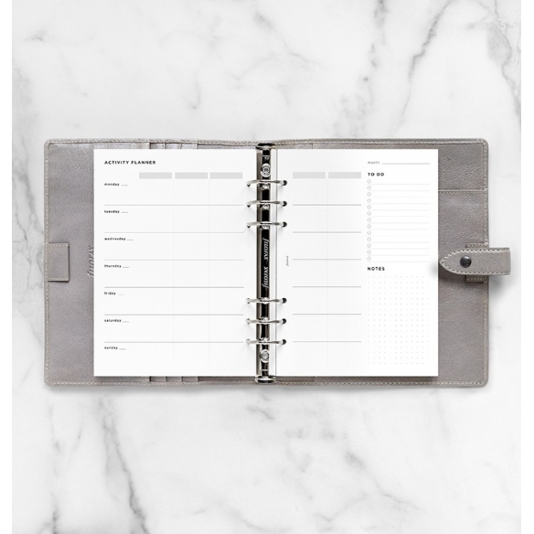 Minimal Activity Planner Refill A5 FILOFAX - 1