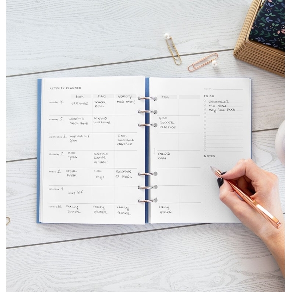 Minimal sledovanie aktivity náplň A5 FILOFAX - 3