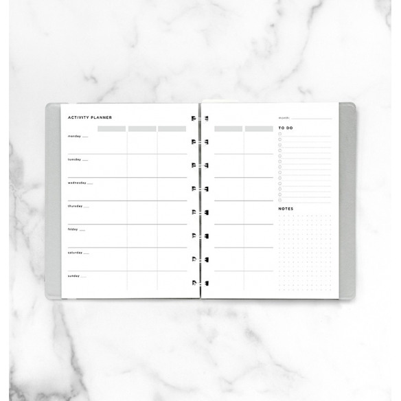 Minimal Activity Planner Refill A5 Notebook FILOFAX - 1