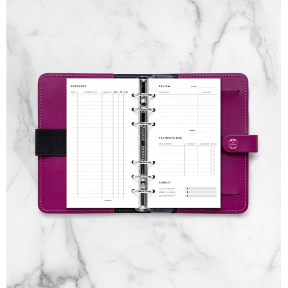Minimal prehľad výdavkov náplň osobný FILOFAX - 1