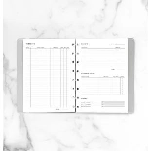 Minimal Expense Tracker Refill A5 Notebook FILOFAX - 1