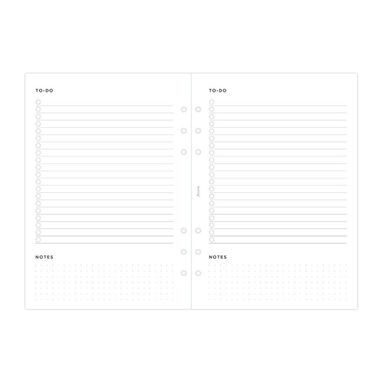 Minimal To Do Refill A5 FILOFAX - 3