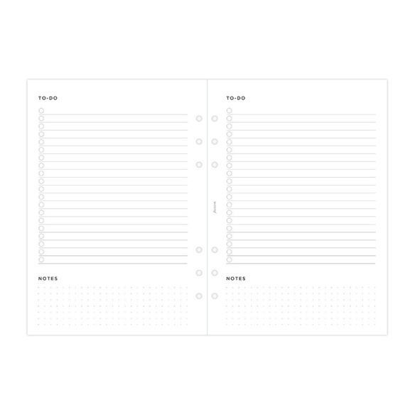 Minimal sledovanie úloh náplň A5 FILOFAX - 3
