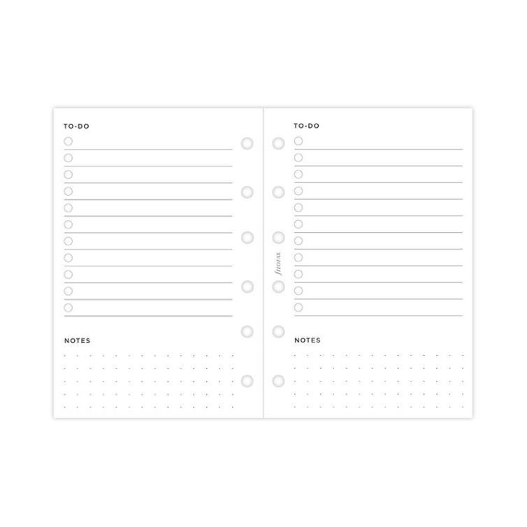 Minimal sledovanie úloh náplň vreckový FILOFAX - 3