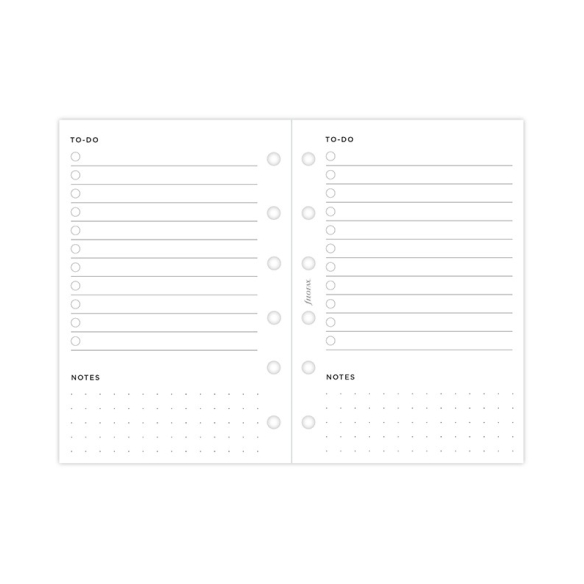 Minimal sledovanie úloh náplň vreckový FILOFAX - 3