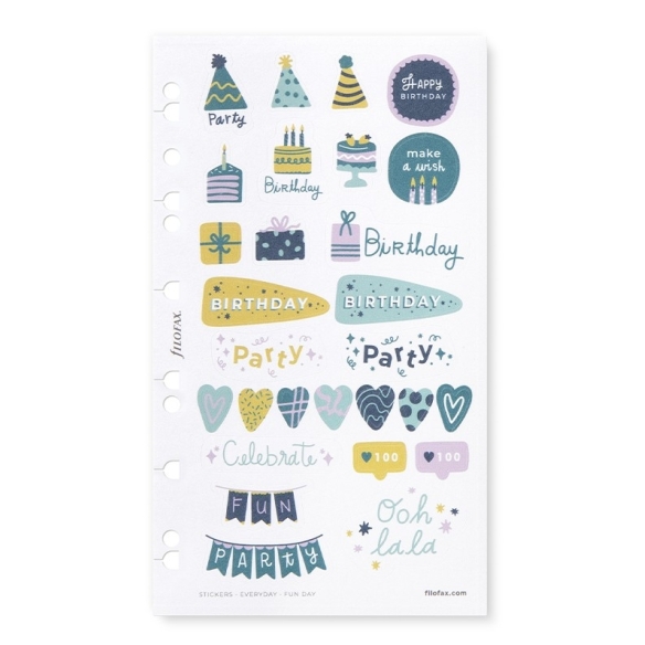 Everyday Zábava samolepky multi-fit FILOFAX - 6