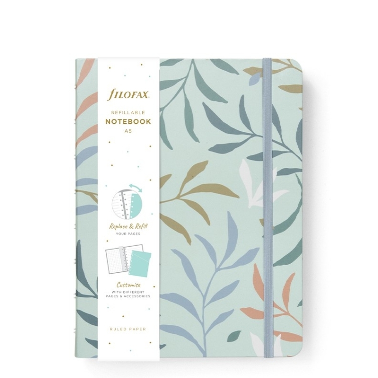 Botanical notebook A5 mint FILOFAX - 5