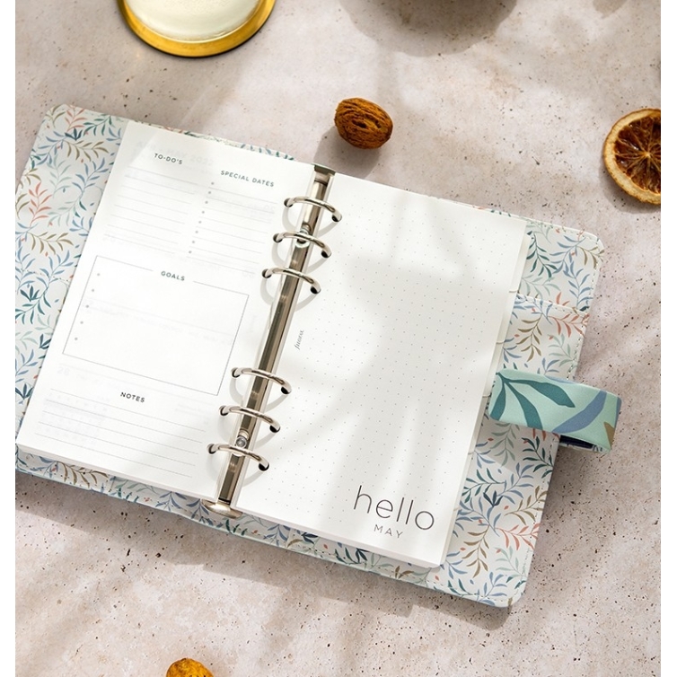 Botanical Personal Organiser mint FILOFAX - 5