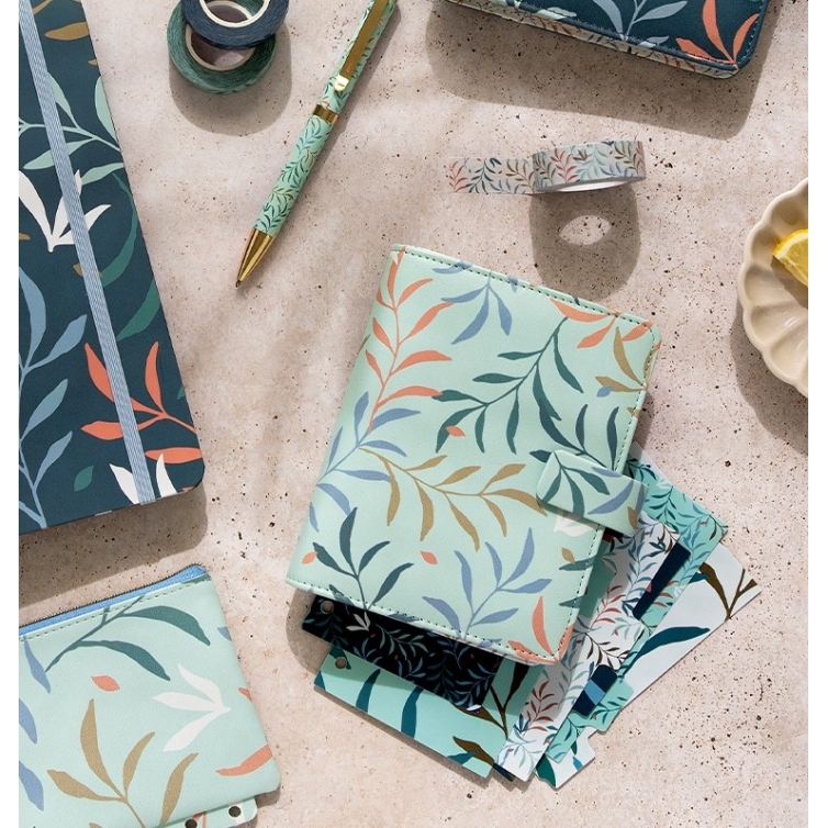 Botanical diář kapesní mint FILOFAX - 5