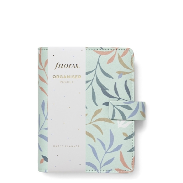 Botanical diár vreckový mint FILOFAX - 4