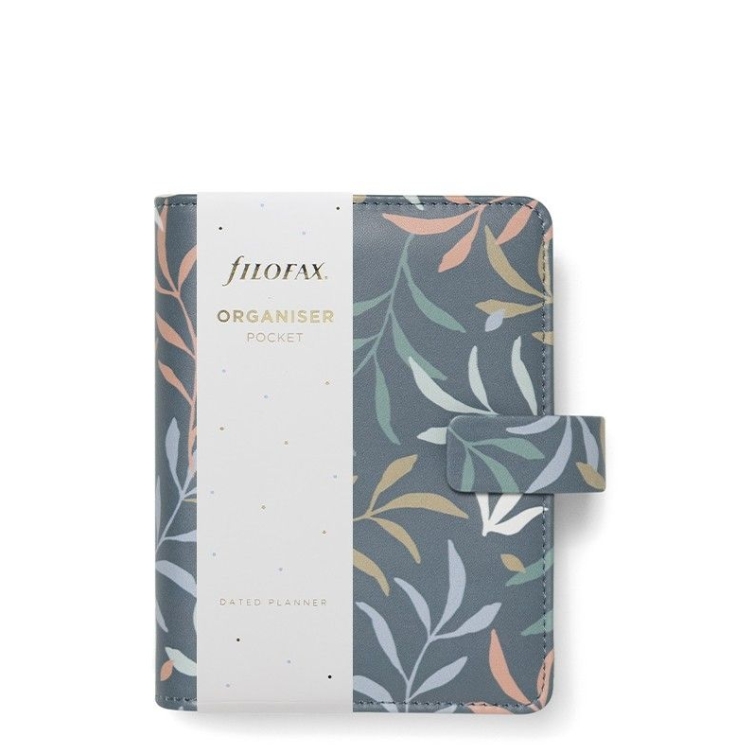 Botanical diár vreckový modrý FILOFAX - 4
