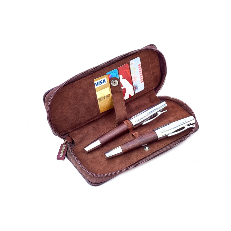 Travel case brown LEANSCHI - 3