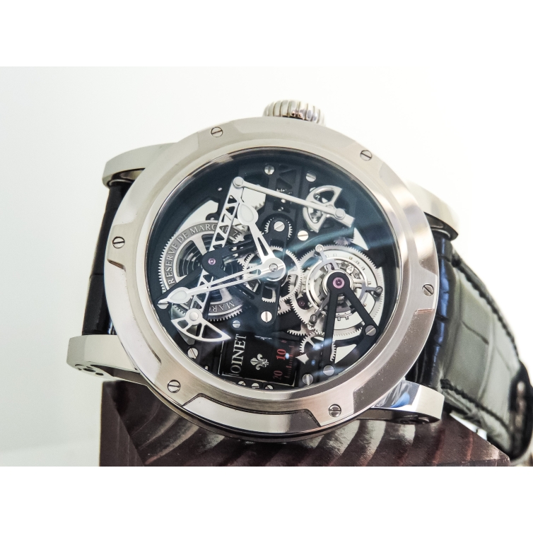 Black Gold Derrick Watch LM 43.70.03N LOUIS MOINET - 7
