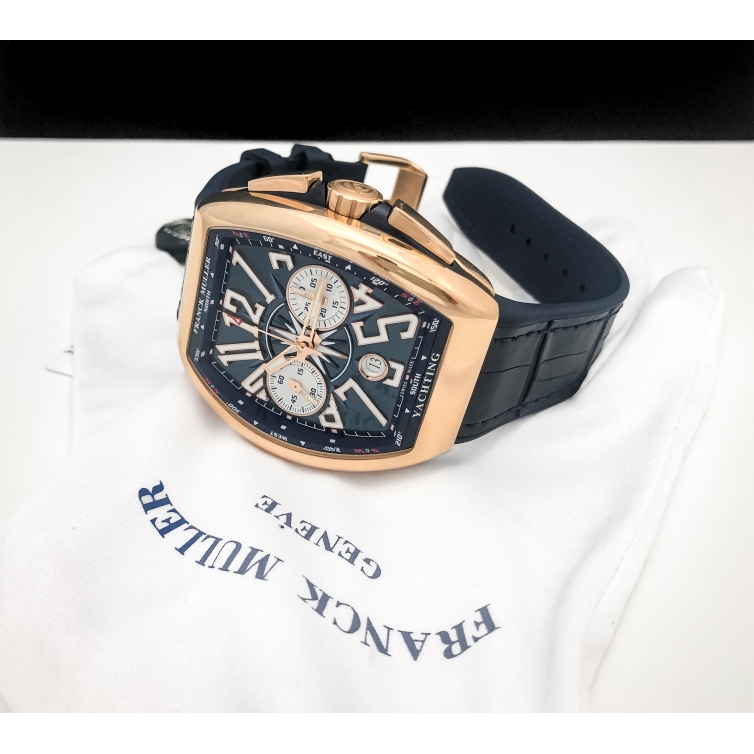 時計 Franck Muller Vanguard Yachting V45 Franck Muller Vanguard Reloj de oro rosa Yachting V45 CCDT 5N