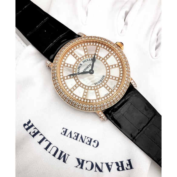 Round Lady Rose Gold Diamonds hodinky 8045 QZ SNRDCD 5N FRANCK MULLER - 3