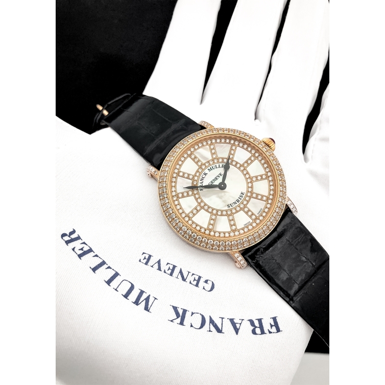 Round Lady Rose Gold Diamonds watch 8045 QZ SNRDCD 5N FRANCK MULLER - 4