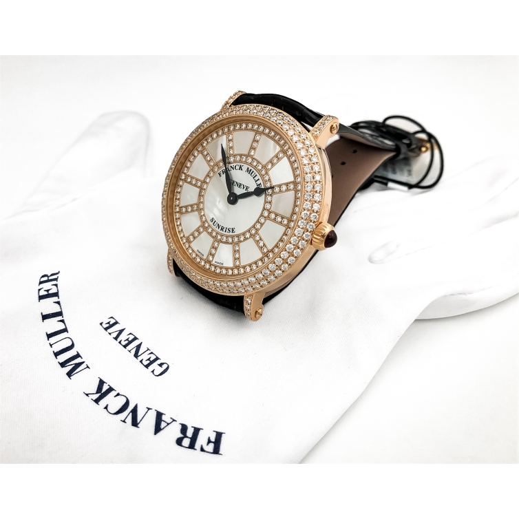 Round Lady Rose Gold Diamonds watch 8045 QZ SNRDCD 5N FRANCK MULLER - 6