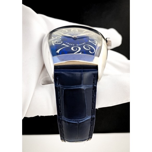 Cintrée Curvex Crazy Hours hodinky 8880 CH AC BLE FRANCK MULLER - 6