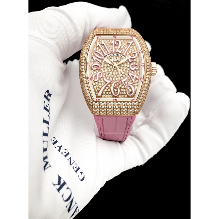 Vanguard Lady Gold Diamonds hodinky V35 SC AT 5N FO DCD FRANCK MULLER - 3