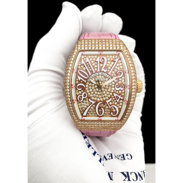 Vanguard Lady Gold Diamonds hodinky V35 SC AT 5N FO DCD FRANCK MULLER - 2