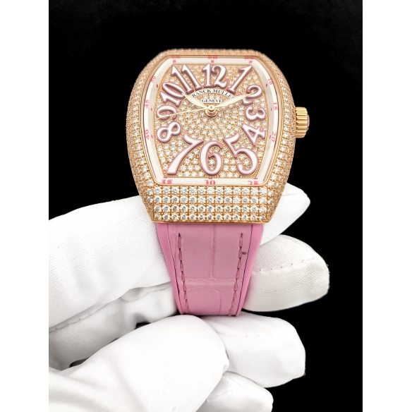 Vanguard Lady Gold Diamonds hodinky V35 SC AT 5N FO DCD FRANCK MULLER - 4