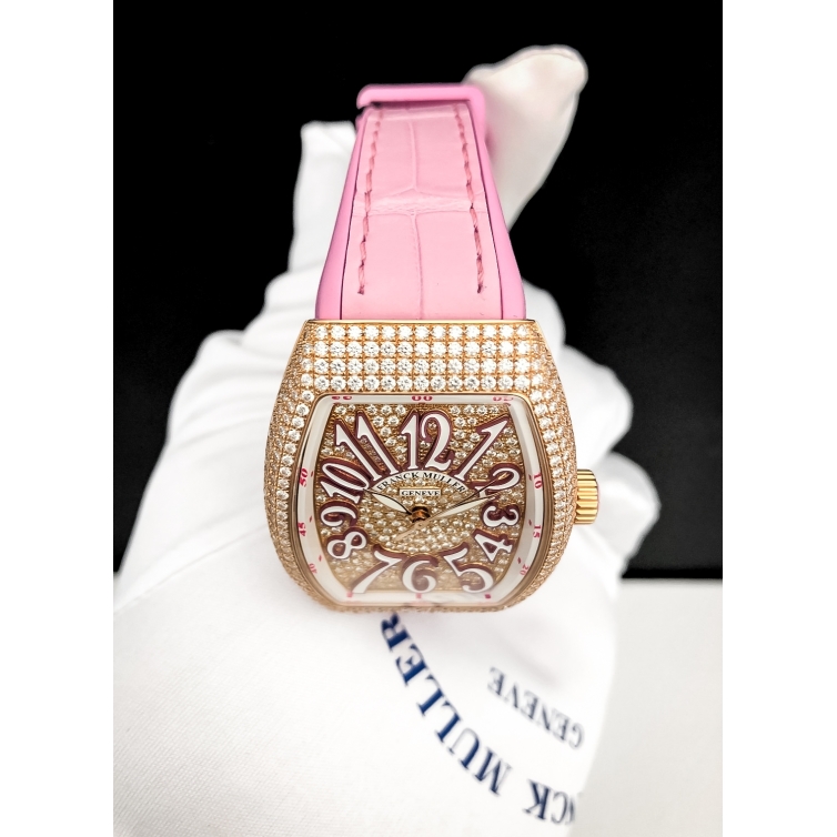 Vanguard Lady Gold Diamonds hodinky V35 SC AT 5N FO DCD FRANCK MULLER - 5