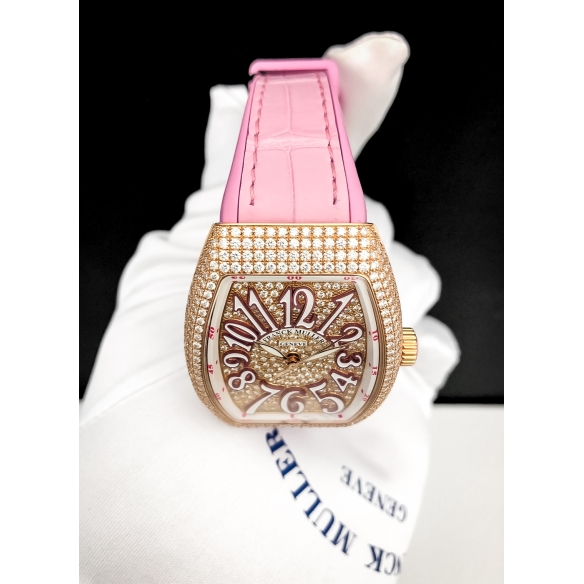Vanguard Lady Gold Diamonds hodinky V35 SC AT 5N FO DCD FRANCK MULLER - 5