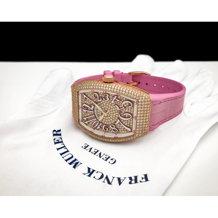 Vanguard Lady Gold Diamonds hodinky V35 SC AT 5N FO DCD FRANCK MULLER - 6