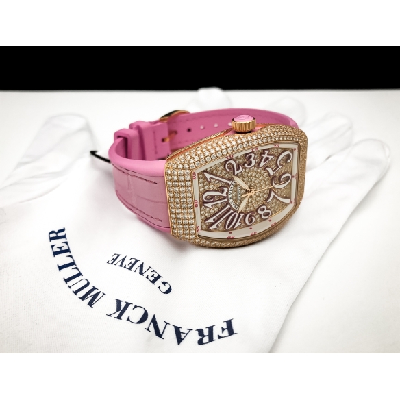 Vanguard Lady Gold Diamonds hodinky V35 SC AT 5N FO DCD FRANCK MULLER - 7