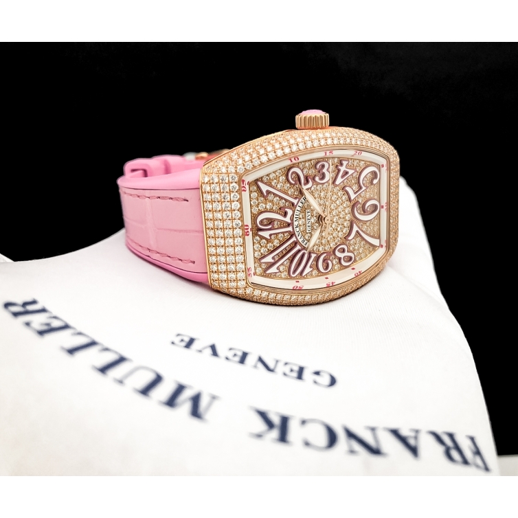 Vanguard Lady Gold Diamonds hodinky V35 SC AT 5N FO DCD FRANCK MULLER - 9