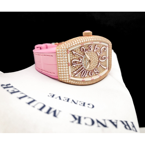 Vanguard Lady Gold Diamonds hodinky V35 SC AT 5N FO DCD FRANCK MULLER - 9