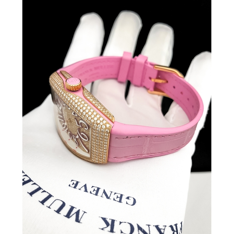Vanguard Lady Gold Diamonds hodinky V35 SC AT 5N FO DCD FRANCK MULLER - 10