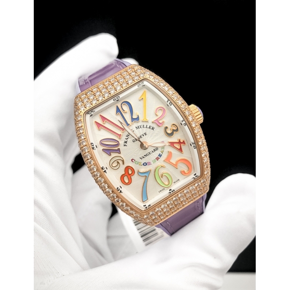Vanguard Lady Color Dreams Rose Gold Diamonds hodinky V32 QZ 5N COL DRM D FRANCK MULLER - 3