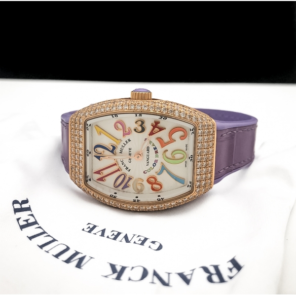 Vanguard Lady Color Dreams Rose Gold Diamonds hodinky V32 QZ 5N COL DRM D FRANCK MULLER - 4