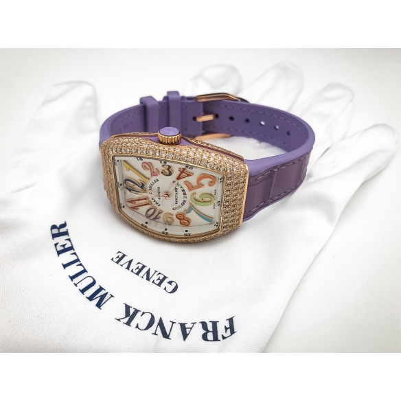 Vanguard Lady Color Dreams Rose Gold Diamonds hodinky V32 QZ 5N COL DRM D FRANCK MULLER - 5
