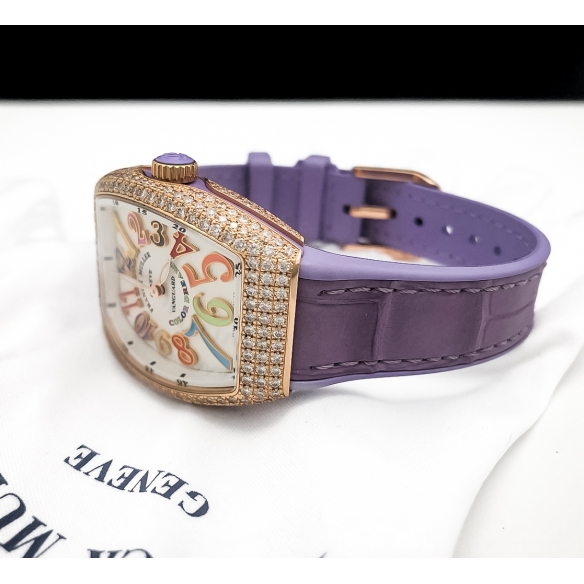 Vanguard Lady Color Dreams Rose Gold Diamonds hodinky V32 QZ 5N COL DRM D FRANCK MULLER - 6