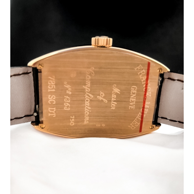 Cintrée Curvex Red Gold hodinky 7851 SCDT 5N FRANCK MULLER - 9
