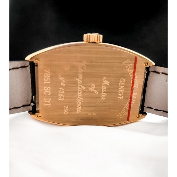 Cintrée Curvex Red Gold hodinky 7851 SCDT 5N FRANCK MULLER - 9