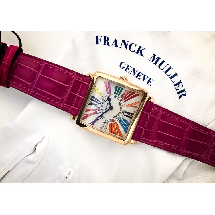 Master Square Gold hodinky 6002 MB QZ COLR 5N FRANCK MULLER - 4