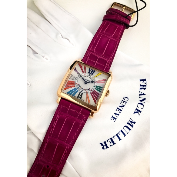 Master Square Gold hodinky 6002 MB QZ COLR 5N FRANCK MULLER - 5